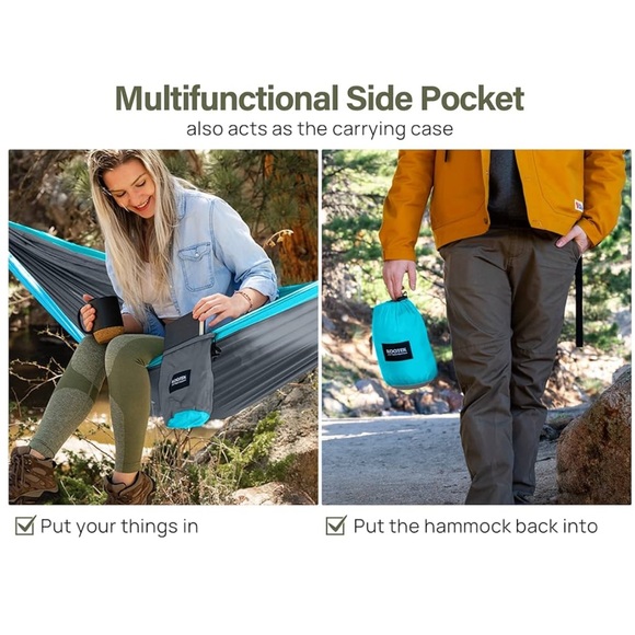 Lightweight Camping Hammock - Picture 5 of 8